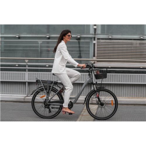 Lancia Incanto, City E-Bike, Motor power 250 W, Wheel size 26 , Warranty 24 month(s), Silver