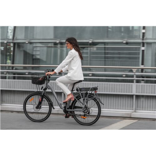 Lancia Incanto, City E-Bike, Motor power 250 W, Wheel size 26 , Warranty 24 month(s), Silver