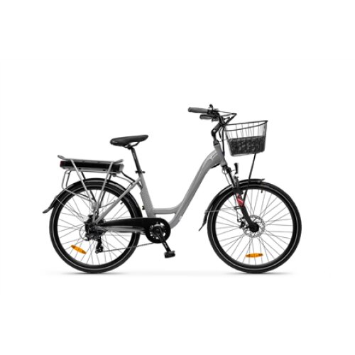 Lancia Incanto, City E-Bike, Motor power 250 W, Wheel size 26 , Warranty 24 month(s), Silver