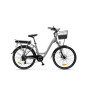 Lancia Incanto, City E-Bike, Motor power 250 W, Wheel size 26 , Warranty 24 month(s), Silver