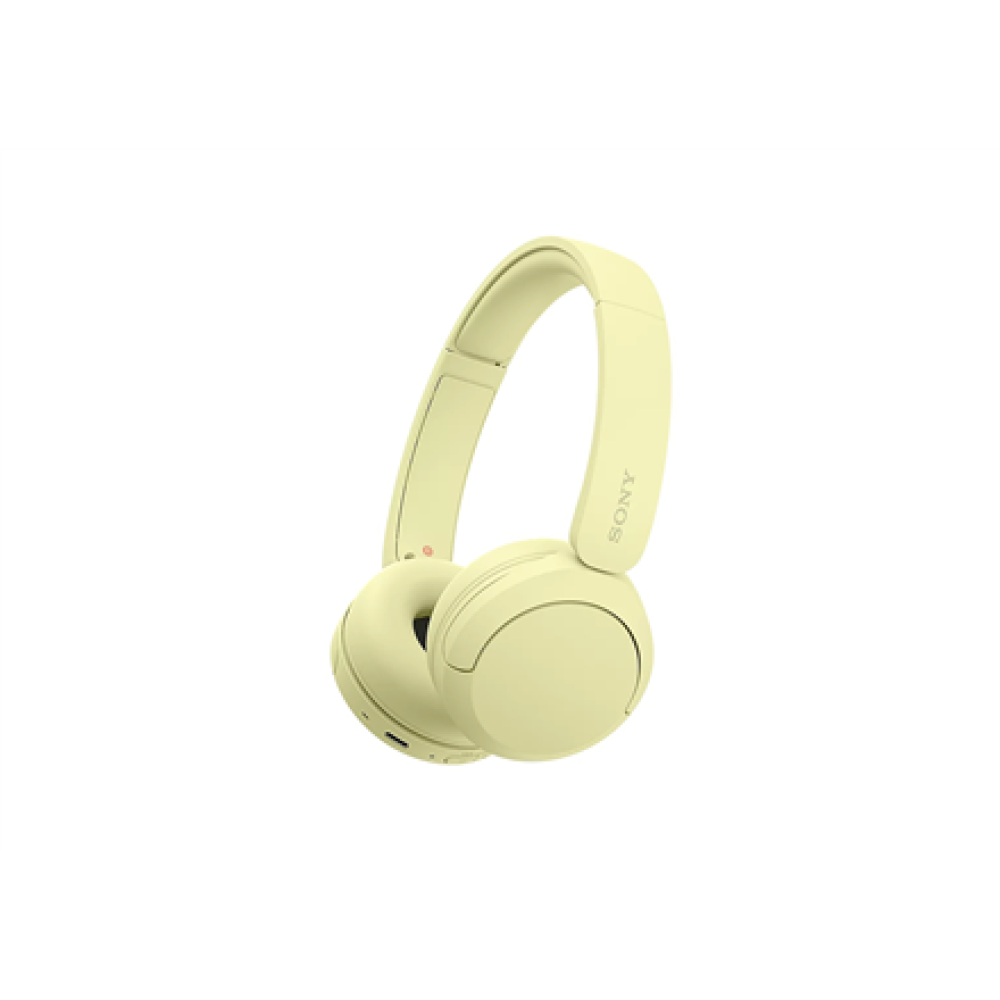 Sony Headphones , WH-CH520 , Bluetooth , On-Ear , Wireless , Yellow