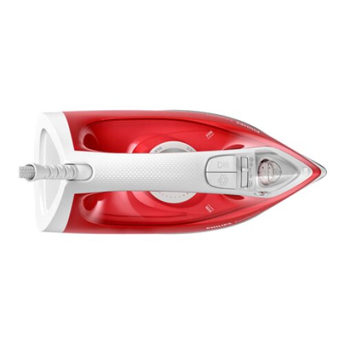 Philips , GC1742/40 EasySpeed , Steam Iron , 2000 W , Water tank capacity ml , Continuous steam 25 g/min , Steam boost performance g/min , Red