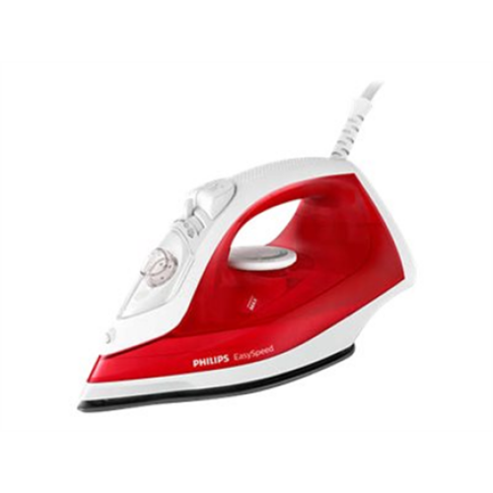 Philips , GC1742/40 EasySpeed , Steam Iron , 2000 W , Water tank capacity ml , Continuous steam 25 g/min , Steam boost performance g/min , Red
