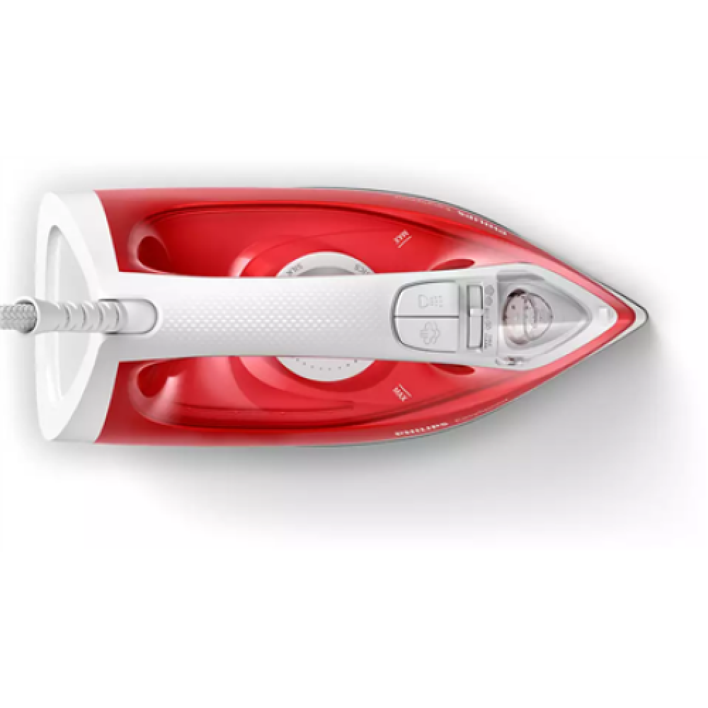 Philips , GC1742/40 EasySpeed , Steam Iron , 2000 W , Water tank capacity ml , Continuous steam 25 g/min , Steam boost performance g/min , Red