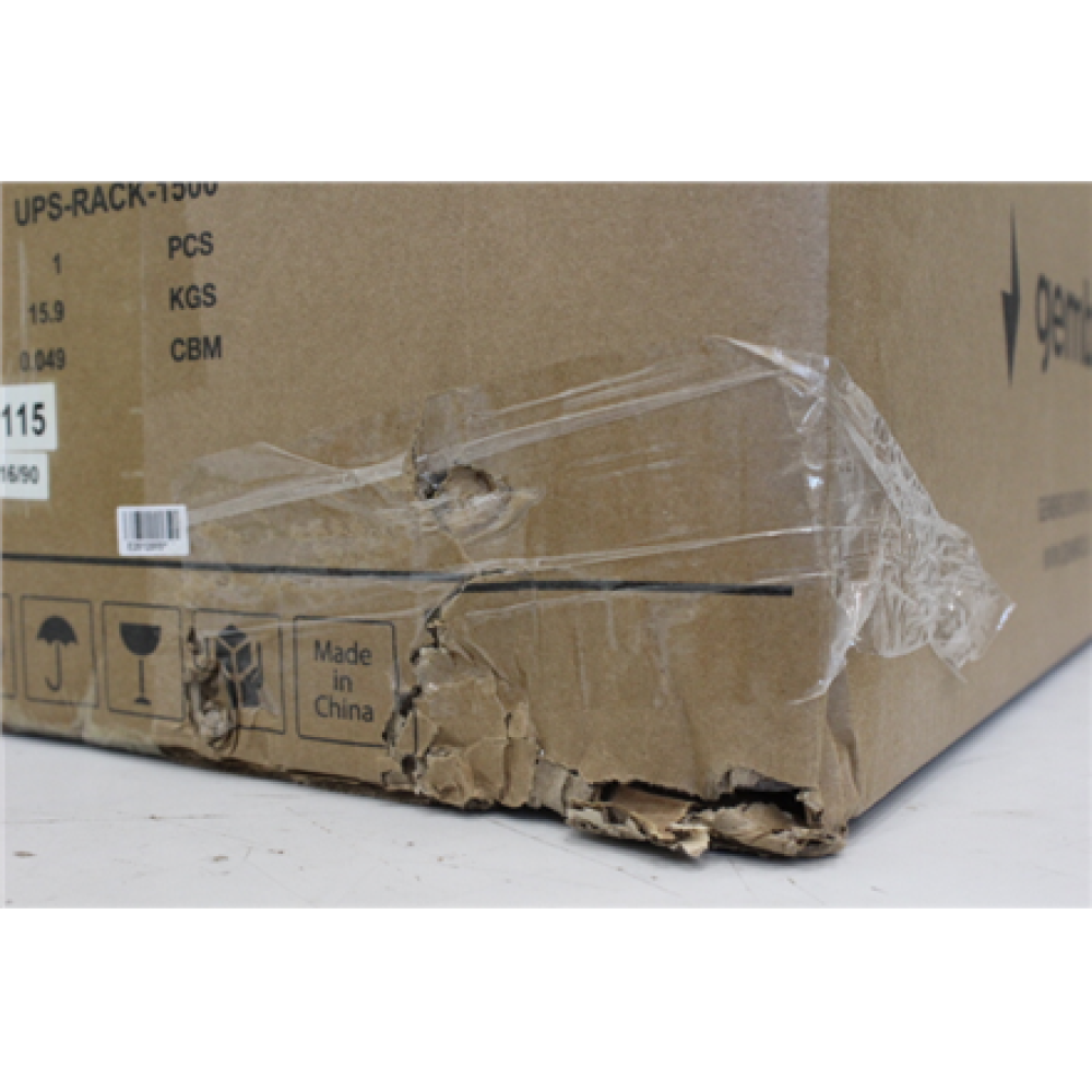SALE OUT. , Gembird , UPS-RACK-1500 , 1500 VA , 220 V , DAMAGED PACKAGING
