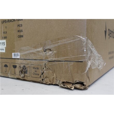 SALE OUT. , Gembird , UPS-RACK-1500 , 1500 VA , 220 V , DAMAGED PACKAGING