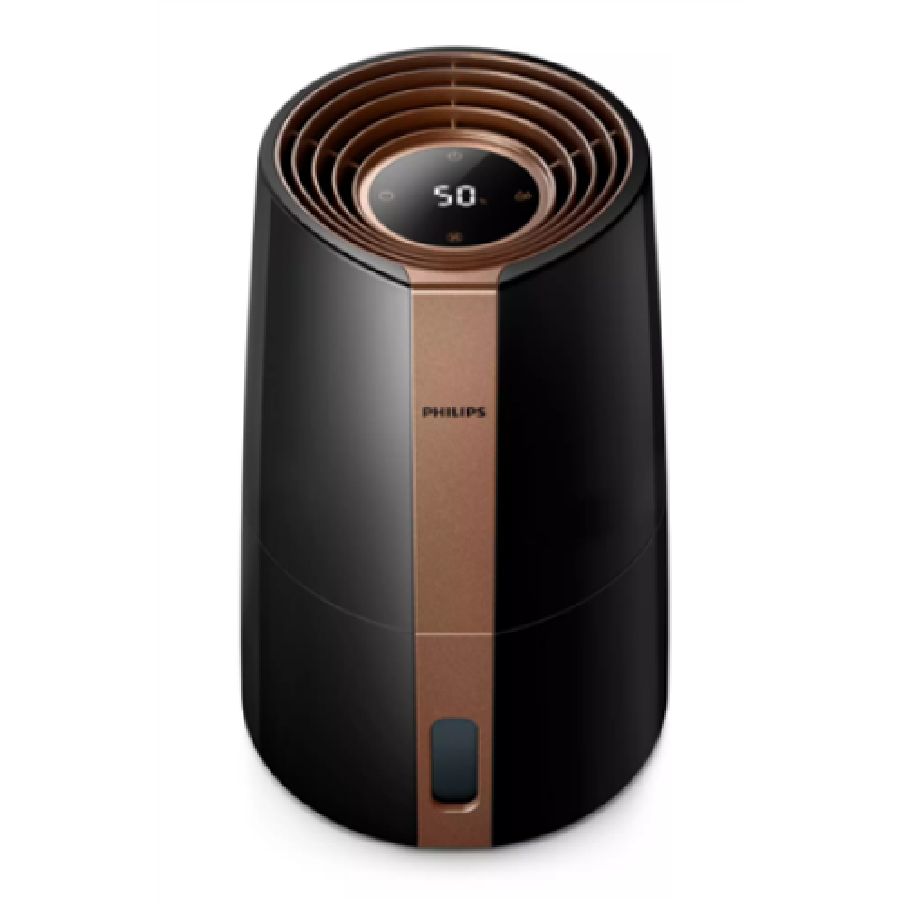 Philips , HU3918/10 , Humidifier , 25 W , Water tank capacity 3 L , Suitable for rooms up to 45 m² , NanoCloud evaporation , Humidification capacity 300 ml/hr , Black