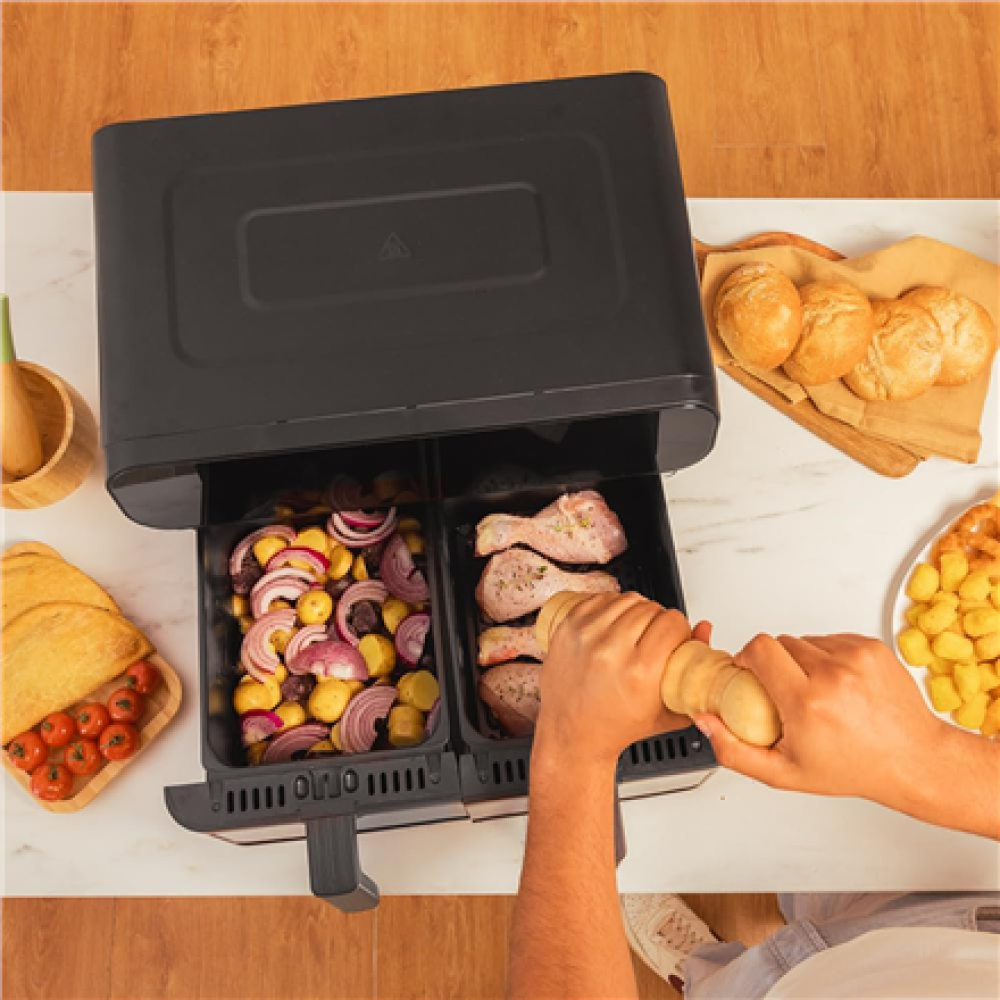 Cecotec Air Fryer , Cecofry Advance 9000 Inox , Power 2800 W , Capacity 9 L