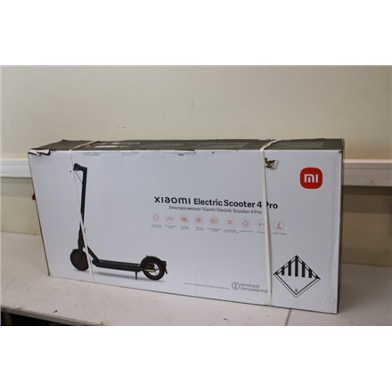SALE OUT. Xiaomi Electric Scooter 4 Pro EU , Xiaomi , Electric Scooter 4 Pro EU , 700 W , 25 km/h , 10 , Black , DAMAGED PACKAGING