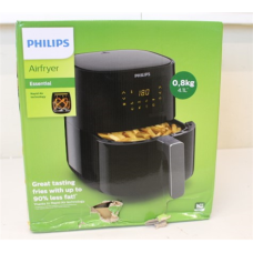 SALE OUT. , Philips , Air Fryer , HD9252/70 , Power 1400 W , Capacity 4.1 L , Black/Silver , DAMAGED PACKAGING