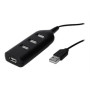 Digitus , USB 2.0 Hub, 4-Port, Bus Powered 4 X USB A/F AT Connected Cable , AB-50001-1 , USB 2.0 Hub