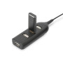 Digitus , USB 2.0 Hub, 4-Port, Bus Powered 4 X USB A/F AT Connected Cable , AB-50001-1 , USB 2.0 Hub