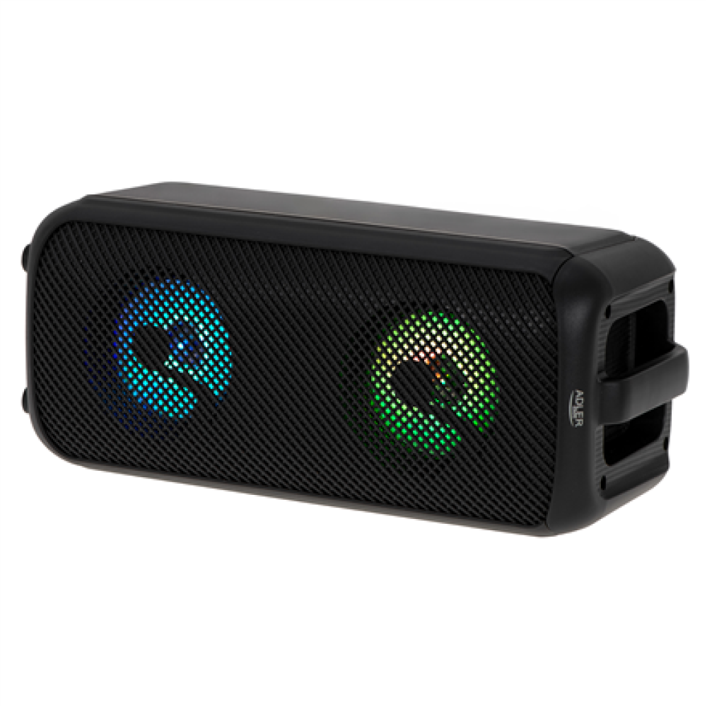 Adler Speaker with radio , AD 1903 , 2x5 W , Bluetooth , Black , Portable , Wireless connection