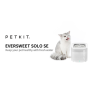 PETKIT , Smart Pet Drinking Fountain , Eversweet Solo , Capacity 1.8 L , Filtering , Material Plastic , White