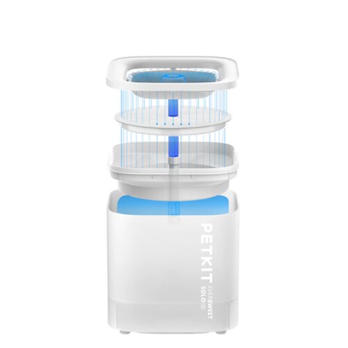 PETKIT , Smart Pet Drinking Fountain , Eversweet Solo , Capacity 1.8 L , Filtering , Material Plastic , White
