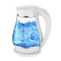 Adler , Kettle , AD 1274 , Electric , 2200 W , 1.7 L , Polypropylene/Glass , 360° rotational base , White