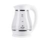 Adler , Kettle , AD 1274 , Electric , 2200 W , 1.7 L , Polypropylene/Glass , 360° rotational base , White