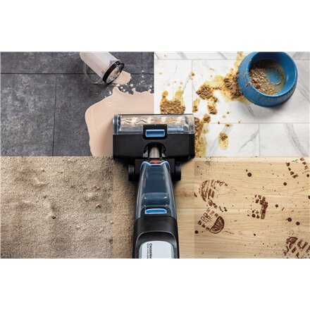 Bissell Vacuum Cleaner , CrossWave Edge Select , Cordless operating , Washing function , 25.9 V , Black/Warm White/Silver