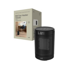 Mill FH1500BLACK , Ceramic fan heater , 1500 W , Suitable for rooms up to 22 m² , Black