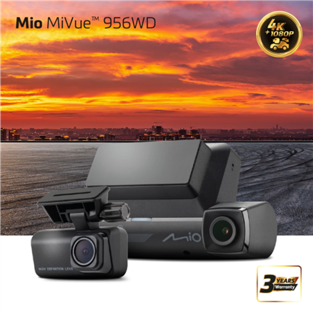 Mio MiVue 956WD Dash Cam , GPS , Wi-Fi