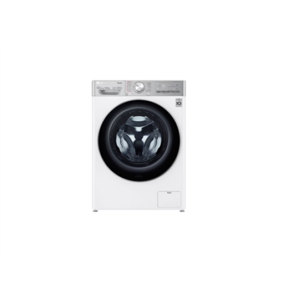 LG Washing Machine F4WV910P2WE Energy efficiency class A Front loading Washing capacity 10.5 kg 1400 RPM Depth 56.5 cm Width 60 cm Display LED Steam function Direct drive White