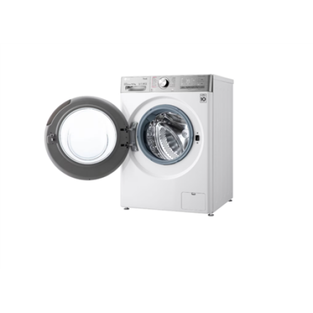 LG Washing Machine F4WV910P2WE Energy efficiency class A Front loading Washing capacity 10.5 kg 1400 RPM Depth 56.5 cm Width 60 cm Display LED Steam function Direct drive White