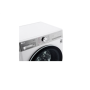 LG Washing Machine F4WV910P2WE Energy efficiency class A Front loading Washing capacity 10.5 kg 1400 RPM Depth 56.5 cm Width 60 cm Display LED Steam function Direct drive White