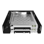 Icy Box IB-2227StS Storage Drive Cage for 2.5 HDD, Black , Raidsonic