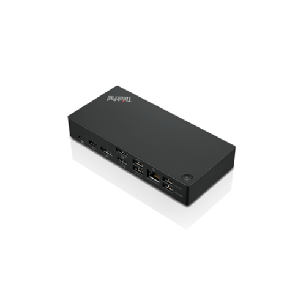 Lenovo , ThinkPad Universal USB USB-C Dock - EU , 40AY0090EU-02 , Docking station , Ethernet LAN (RJ-45) ports 1 , VGA (D-Sub) ports quantity 1 , DisplayPorts quantity 2 , USB 3.0 (3.1 Gen 1) Type-C ports quantity 1 , USB 3.0 (3.1 Gen 1) ports quantity 3 