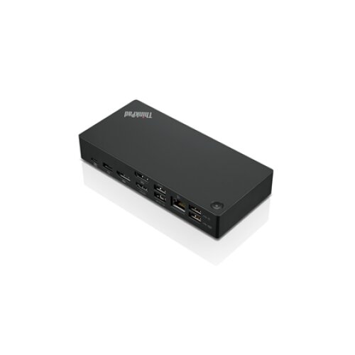 Lenovo , ThinkPad Universal USB USB-C Dock - EU , 40AY0090EU-02 , Docking station , Ethernet LAN (RJ-45) ports 1 , VGA (D-Sub) ports quantity 1 , DisplayPorts quantity 2 , USB 3.0 (3.1 Gen 1) Type-C ports quantity 1 , USB 3.0 (3.1 Gen 1) ports quantity 3 