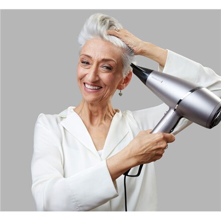 Remington Hair dryer , AC9800 Proluxe You Adaptive , 2400 W , Number of temperature settings 3 , Ionic function , Diffuser nozzle , Silver