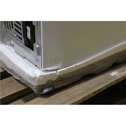 SALE OUT. Midea MDRE554FGD01D Refrigerator, D, Built-in, Combi, Height 195,3 cm, Fridge net 293L, Freezer net 105L, White , SALE OUT. Midea DAMAGED PACKAGING, DENT SIDE CORNER, BENT GRILLES ON THE BACK