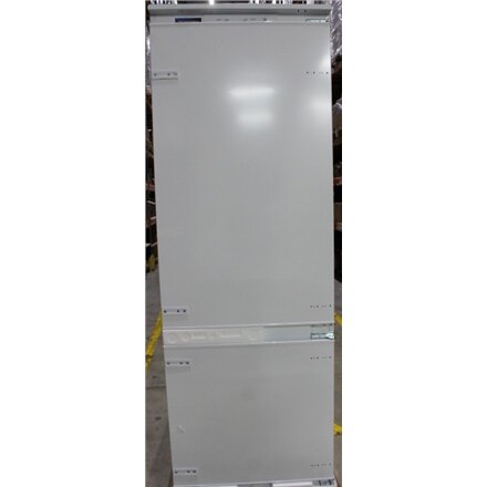 SALE OUT. Midea MDRE554FGD01D Refrigerator, D, Built-in, Combi, Height 195,3 cm, Fridge net 293L, Freezer net 105L, White , SALE OUT. Midea DAMAGED PACKAGING, DENT SIDE CORNER, BENT GRILLES ON THE BACK