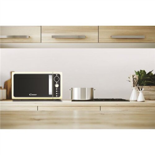Candy Microwawe With Grill DIVO G25CC Free standing, Height 28.1 cm, Grill, Width 48.3 cm, Beige, 900 W, 25 L