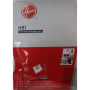 SALE OUT. , Hoover Pure Epa microfiber Vacuum cleaner bags , H81, , White , DAMAGED PACKAGING
