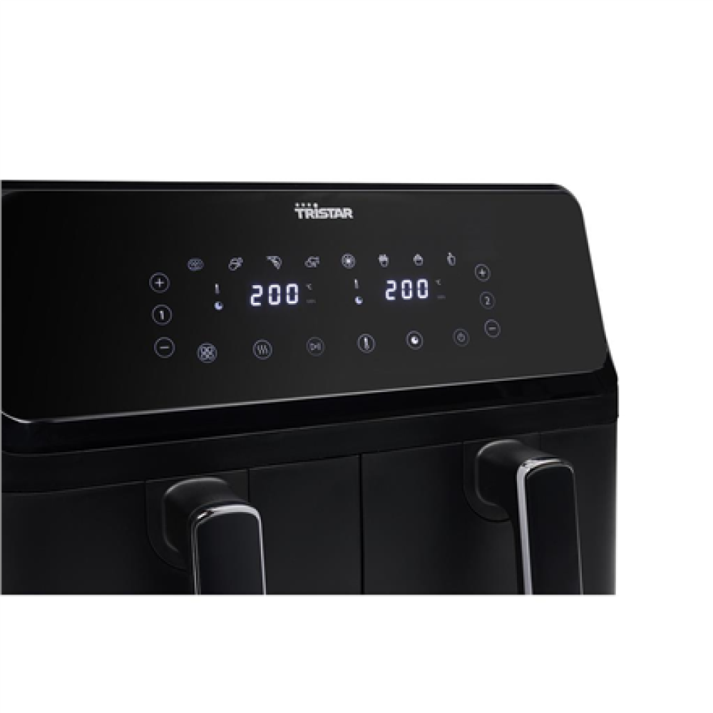 Tristar Double Basket Airfryer , FR-9026 , Power 2700 W , Capacity 8 L , Black