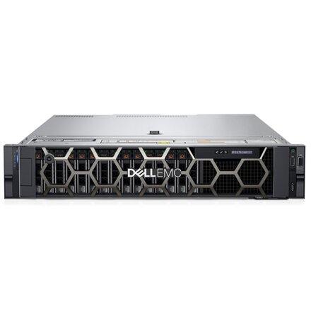 Dell PowerEdge , R550 , Rack (2U) , Intel Xeon , 1 , Silver 4310 , 12C , 24T , 2.1 GHz , Up to 8 x 3.5 , Hot-swap drive bays , PERC H745 , iDRAC9 Enterprise , Power supply 2x700 W , ReadyRails Sliding Rails , No OS , Warranty Basic NBD, 36 month(s)