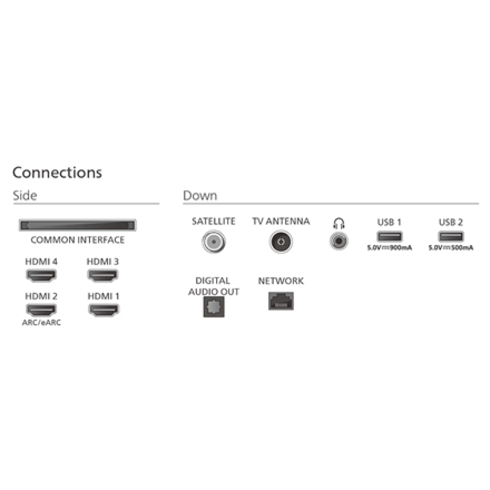 Philips OLED 4K Ambilight TV , 55OLED770/12 , 55 , Smart TV , TITAN OS , UHD , Grey