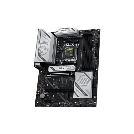 MSI MAG X870E GAMING MAX WIFI , Processor family AMD , Processor socket AM5 , DDR5 , Supported hard disk drive interfaces SATA, M.2 , Number of SATA connectors 4