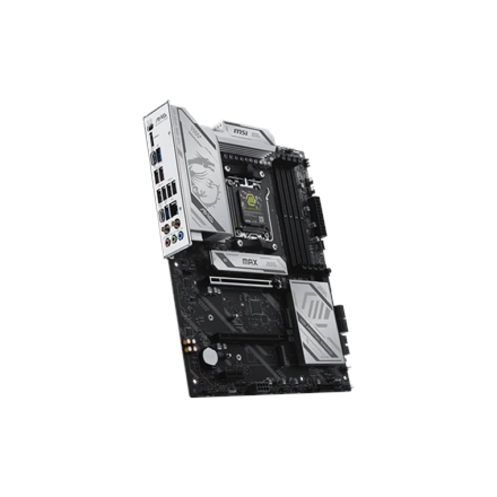 MSI MAG X870E GAMING MAX WIFI , Processor family AMD , Processor socket AM5 , DDR5 , Supported hard disk drive interfaces SATA, M.2 , Number of SATA connectors 4