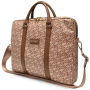 GUESS , GCube Stripes GUCB15HGCFSEW , Fits up to size 16 , Laptop Bag , Brown