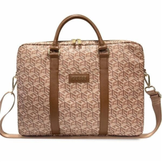 GUESS , GCube Stripes GUCB15HGCFSEW , Fits up to size 16 , Laptop Bag , Brown