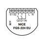 Fibaro Nice 2-Channel Dry Contact ON/OFF Module , FGS-224 EU DoubleSmart-Control