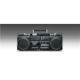 Muse , Ghetto Blasters , M-380 GB , AUX in , Bluetooth , Cassette deck , CD player , Black