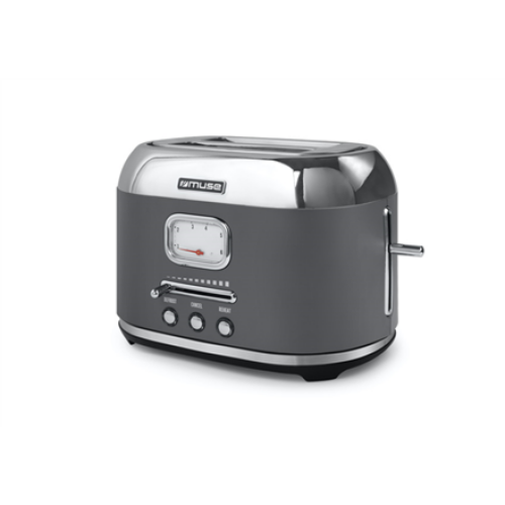 Muse Power 1000 W , Number of slots 2 , Housing material Stainless Steel
