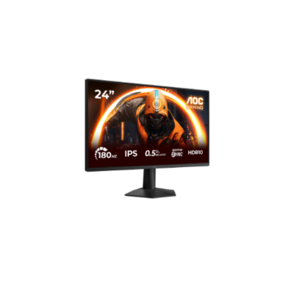 AOC 24G50F , 24 , IPS , FHD , 16:9 , 180 Hz , 4 ms , 1920 x 1080 pixels , 300 cd/m² , HDMI ports quantity 1 , Black