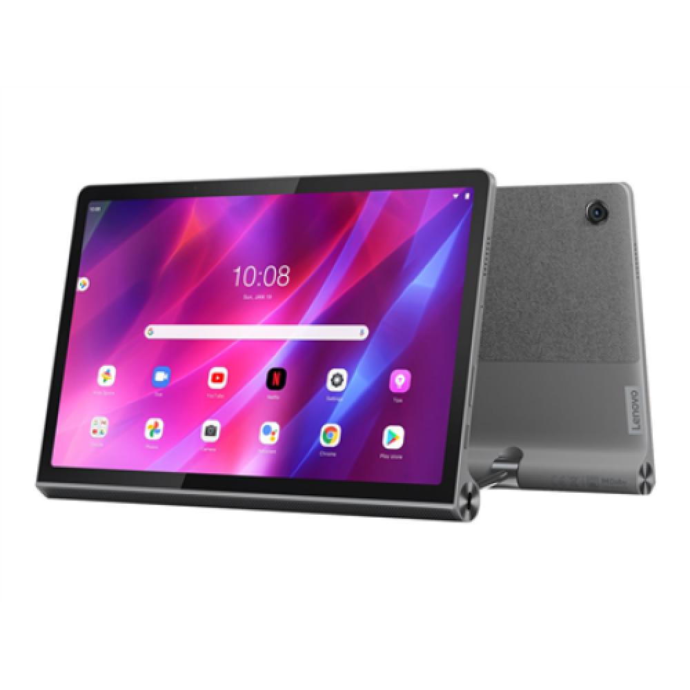 Lenovo Yoga Tab 11 YT-J706X 11 Storm Gray IPS 2000 x 1200 MediaTek Helio G90T 4 GB Soldered LPDDR4x 128 GB Wi-Fi 3G 4G Front camera 8 MP Rear camera 8 MP Bluetooth 5.0 Android 11 Warranty 24 month(s)