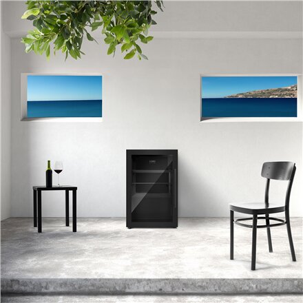 Caso , Barbecue Cooler , S-L , Energy efficiency class F , Free standing , Black
