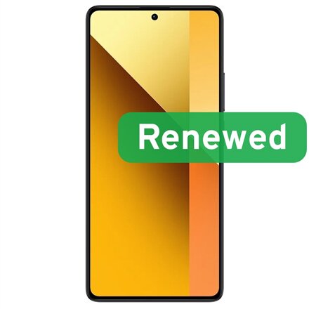 Xiaomi Renewed Grade A++ , Redmi Note 13 5G , Midnight Black , 6.6 , AMOLED , 128 GB , 5G , Android