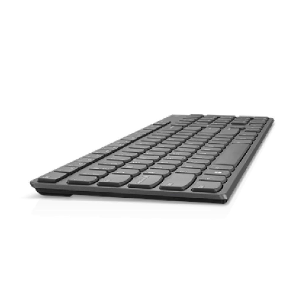 Lenovo Professional Ultraslim Wireless Combo Keyboard and Mouse - US English with Euro symbol Grey